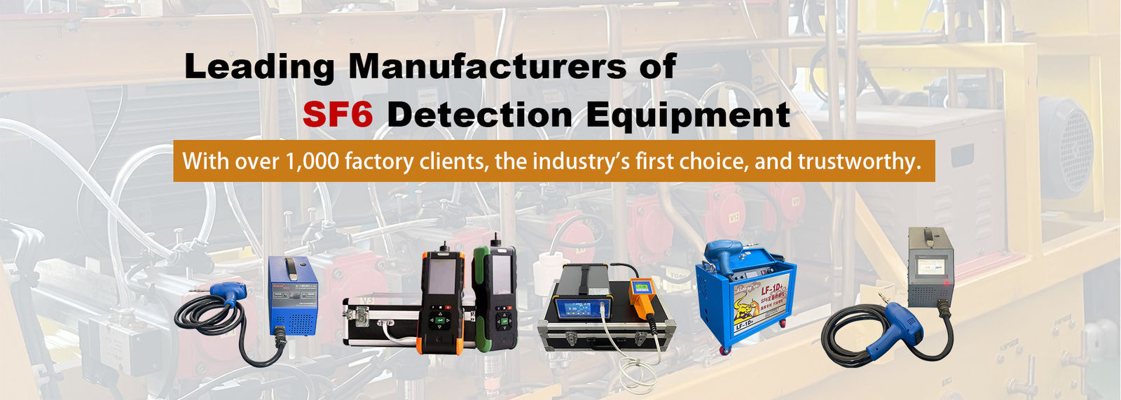 Detector de fugas SF6